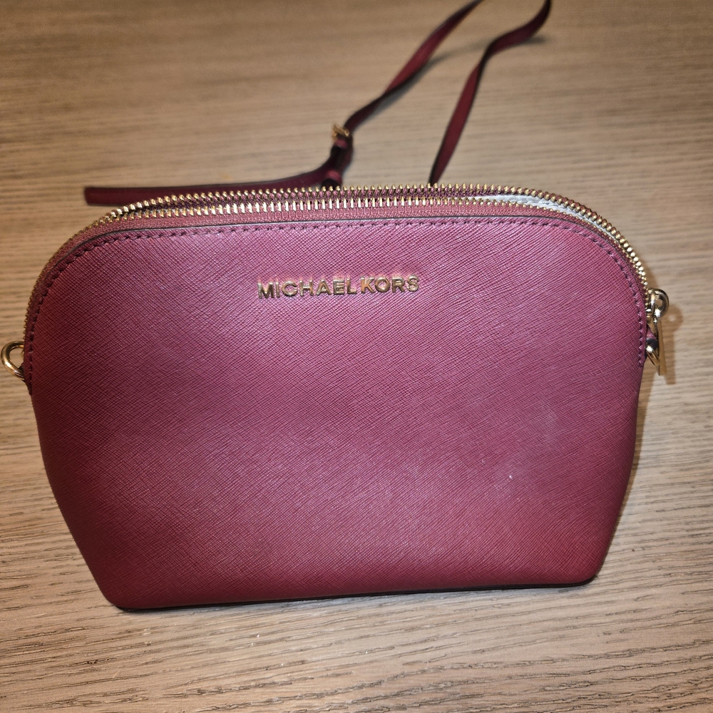 MICHAEL Michael Kors Burgundy Shoulder Bag